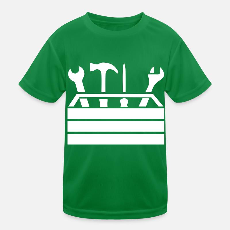 Tools Workshop Toolbox 1 Kids Functional T-Shirt