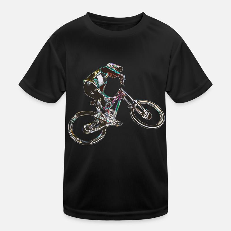 vtt descente T-shirt sport Enfant