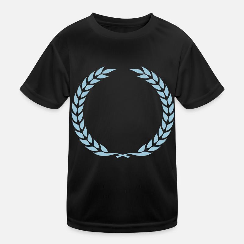lorbeerkranz kranz Kinder Funktions-T-Shirt