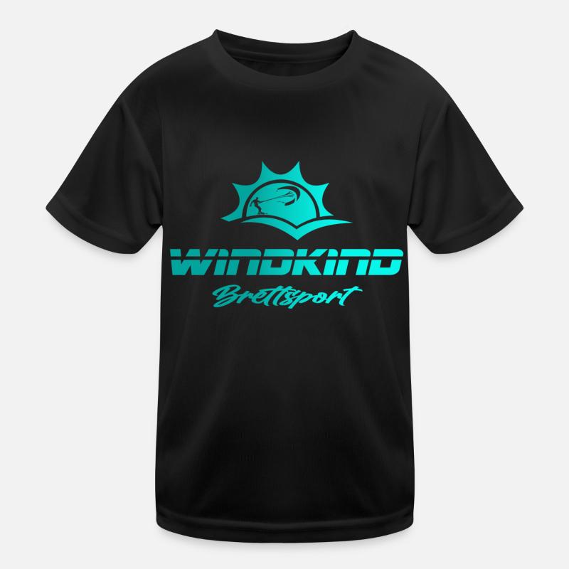 Surfing Kids Functional T-Shirt