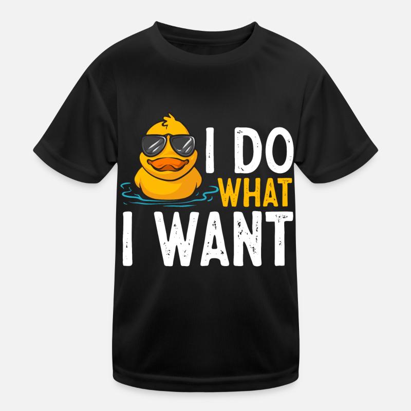 Canard en caoutchouc Canard en caoutchouc T-shirt sport Enfant