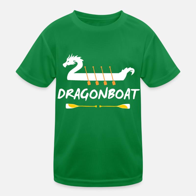 Éléments de bateau dragon T-shirt sport Enfant