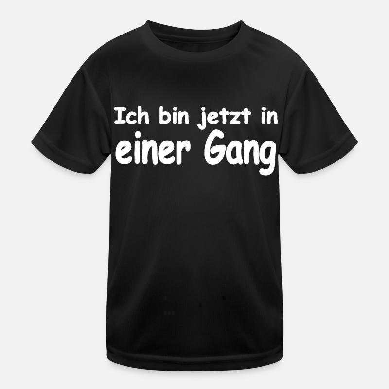 Gang Kinder Funktions-T-Shirt