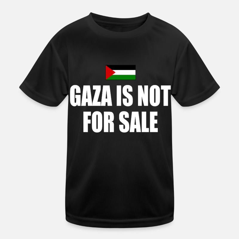 gaza is not for sale Kids Functional T-Shirt
