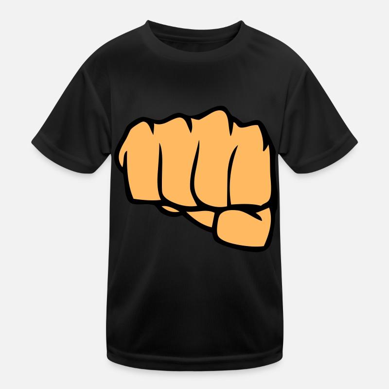 poing T-shirt sport Enfant