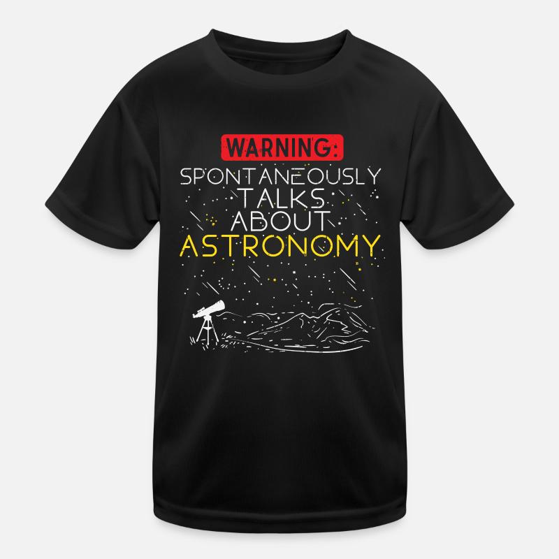Alerte astronomie: des conversations spontanées sur T-shirt sport Enfant