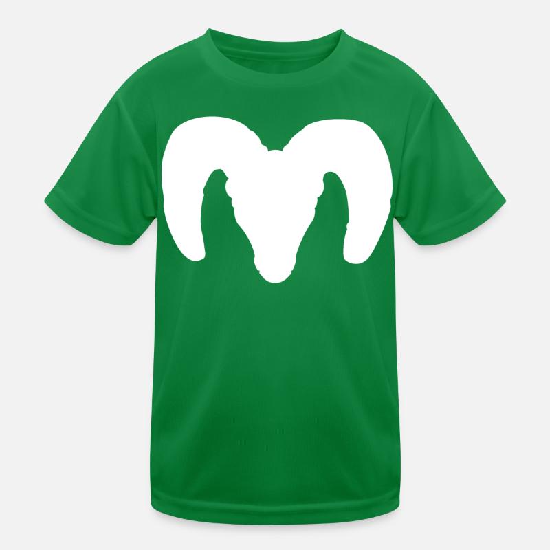Bighorn Sheep Silhouette – Pure Wilderness Kids Functional T-Shirt