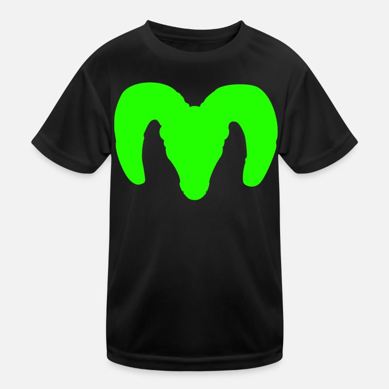 Silhouette de mouflon d’Amérique – Pure Wilderness T-shirt sport Enfant