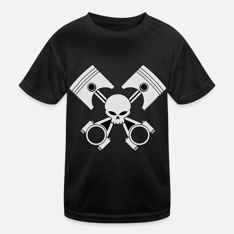 bikers engine Kinder Funktions-T-Shirt