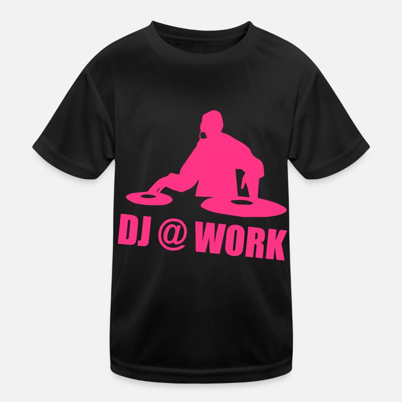 DJ @ Work Kinder Funktions-T-Shirt