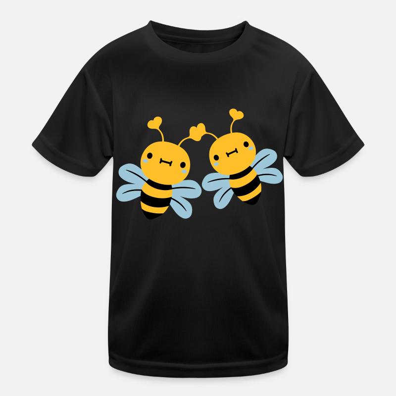 2 freunde team paar nette kleine Kinder Funktions-T-Shirt