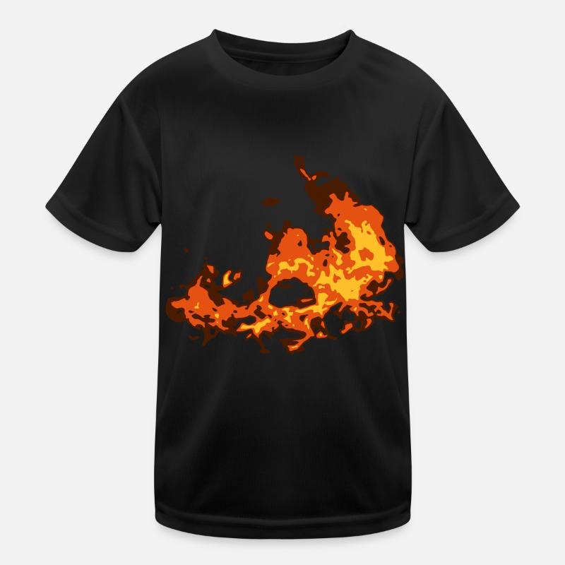 Fire Kids Functional T-Shirt
