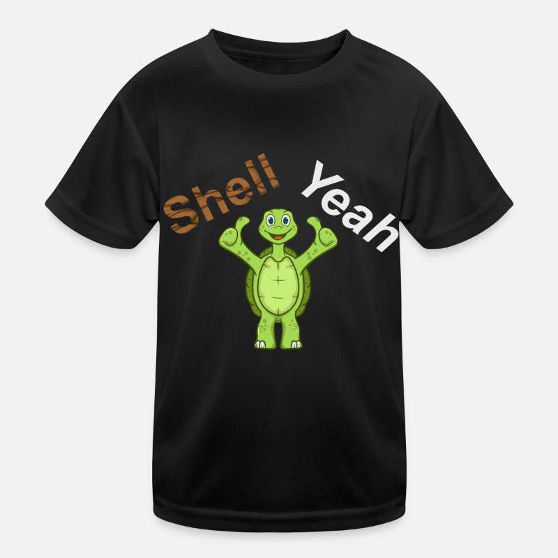 Shell Yeah Tortue Tortue T-shirt sport Enfant
