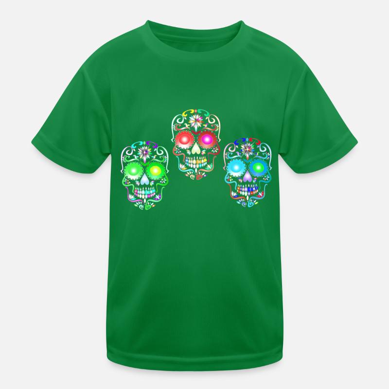 Art de crâne de sucre T-shirt sport Enfant