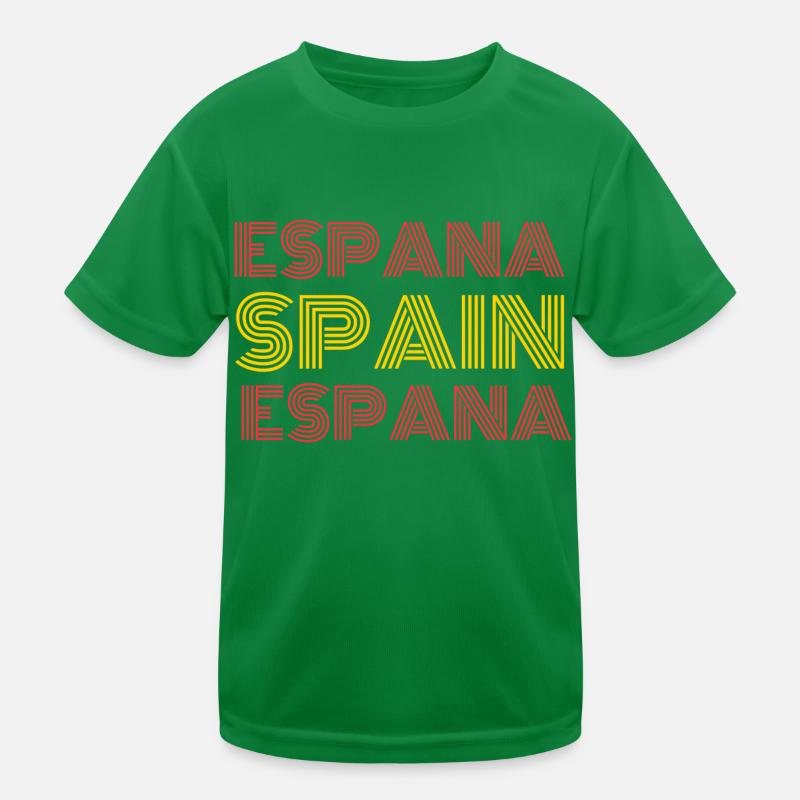 Spanien Espana Kinder Funktions-T-Shirt