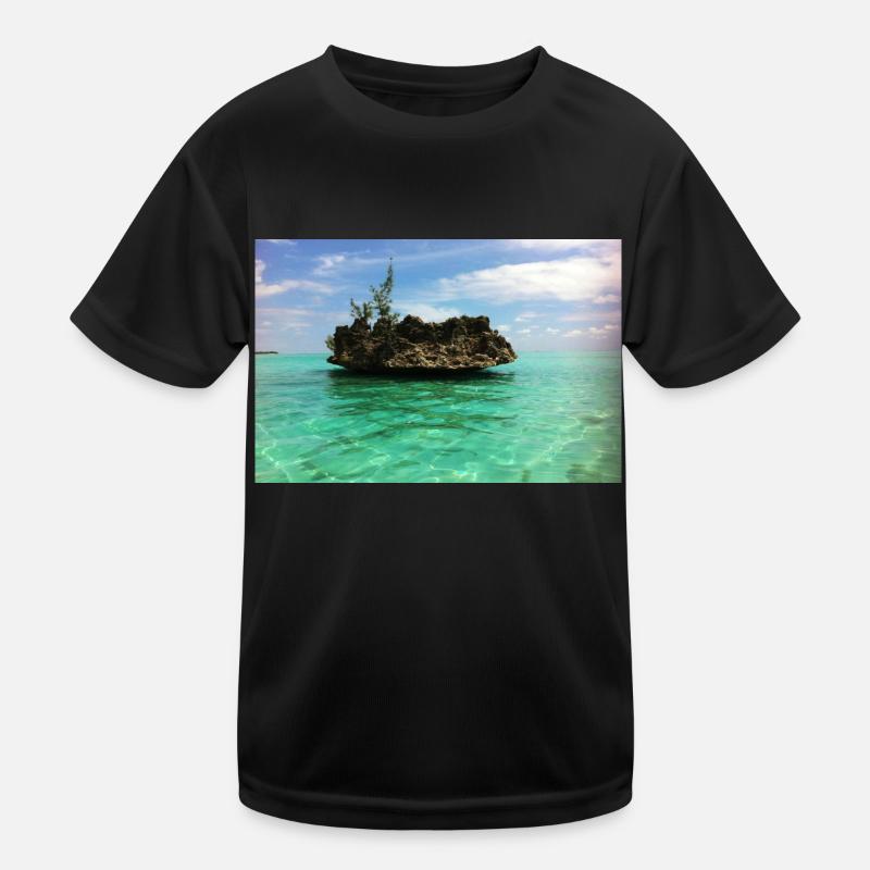 Mauritius Crystal Rock Kinder Funktions-T-Shirt