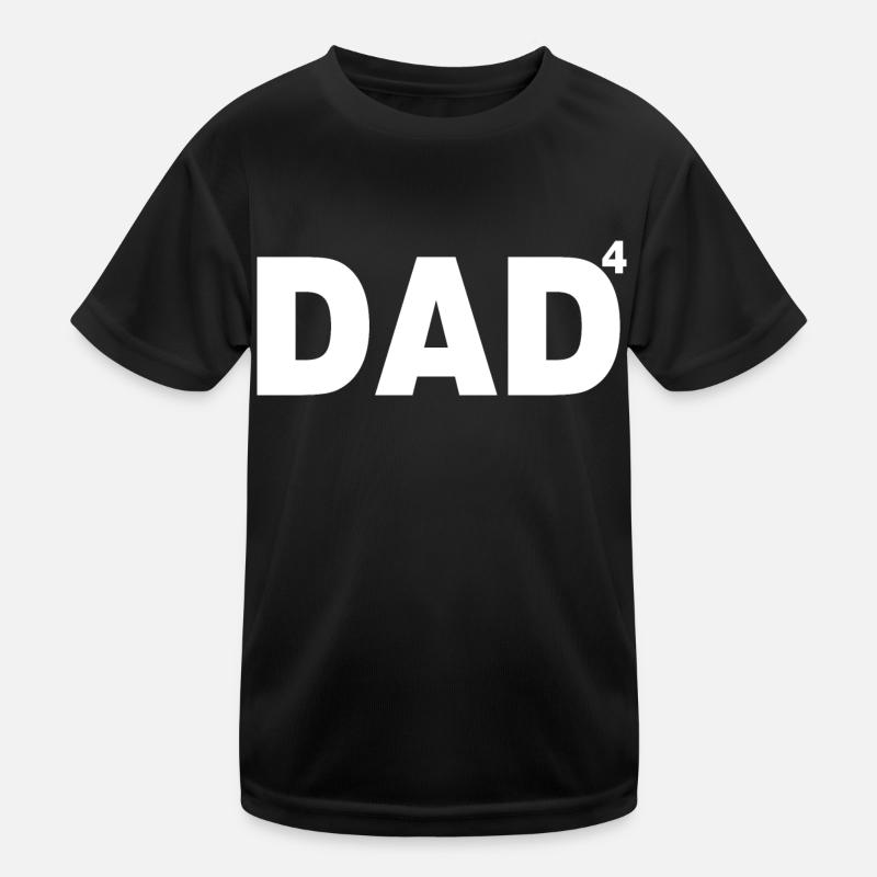 Vater von 4 Kinder Funktions-T-Shirt