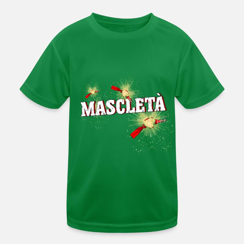 Mascleta Rouge T-shirt sport Enfant