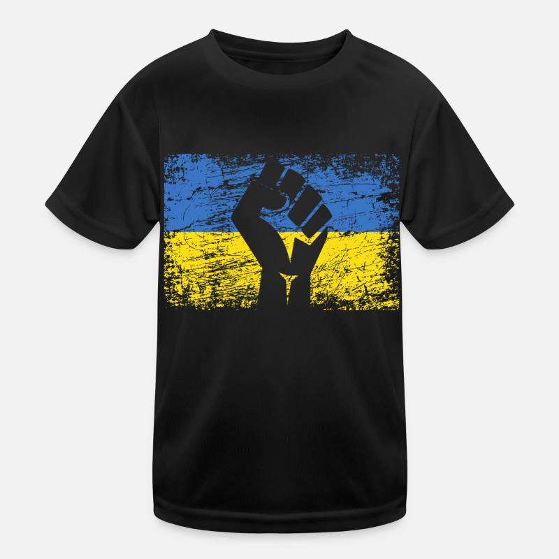 Support UKRAINE Support Ukraine Flag Ukraine Kids Functional T-Shirt