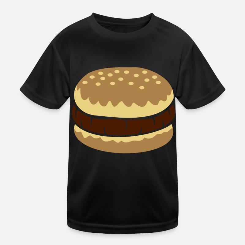 Favourite dish Cheeseburger Comic Kids Functional T-Shirt