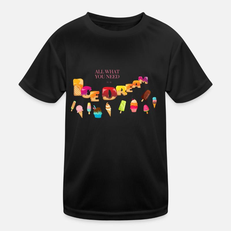 Ice Dream Kinder Funktions-T-Shirt