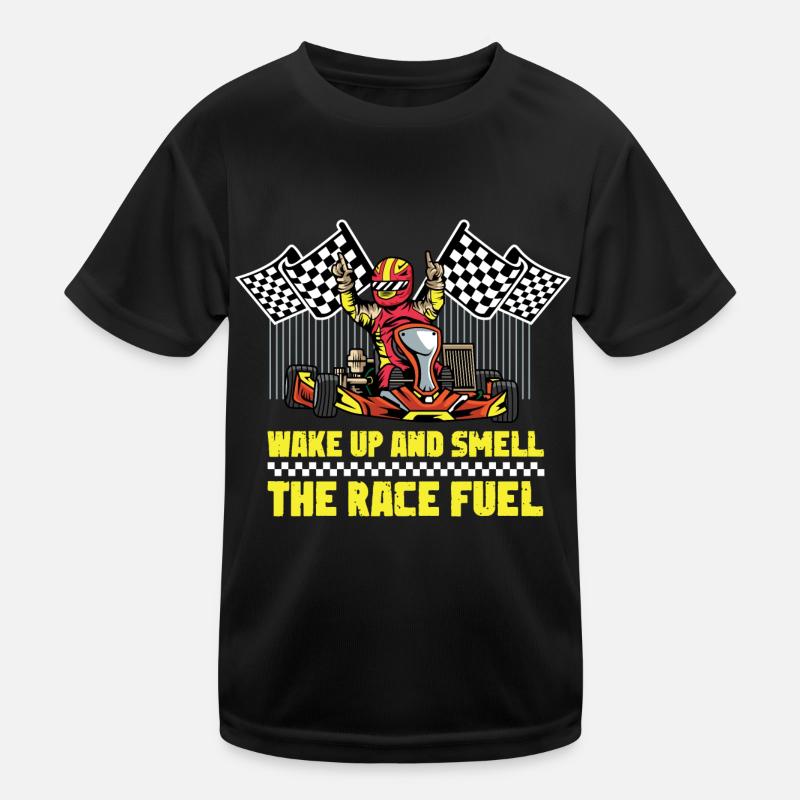 Racing Fuel Professional Racing Driver Cadeau T-shirt sport Enfant