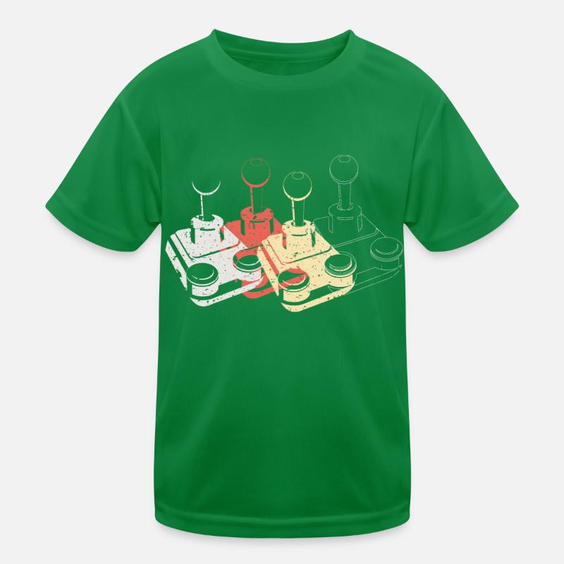 Joystick Spieler Spiel Controller retro Gaming 1 Kinder Funktions-T-Shirt