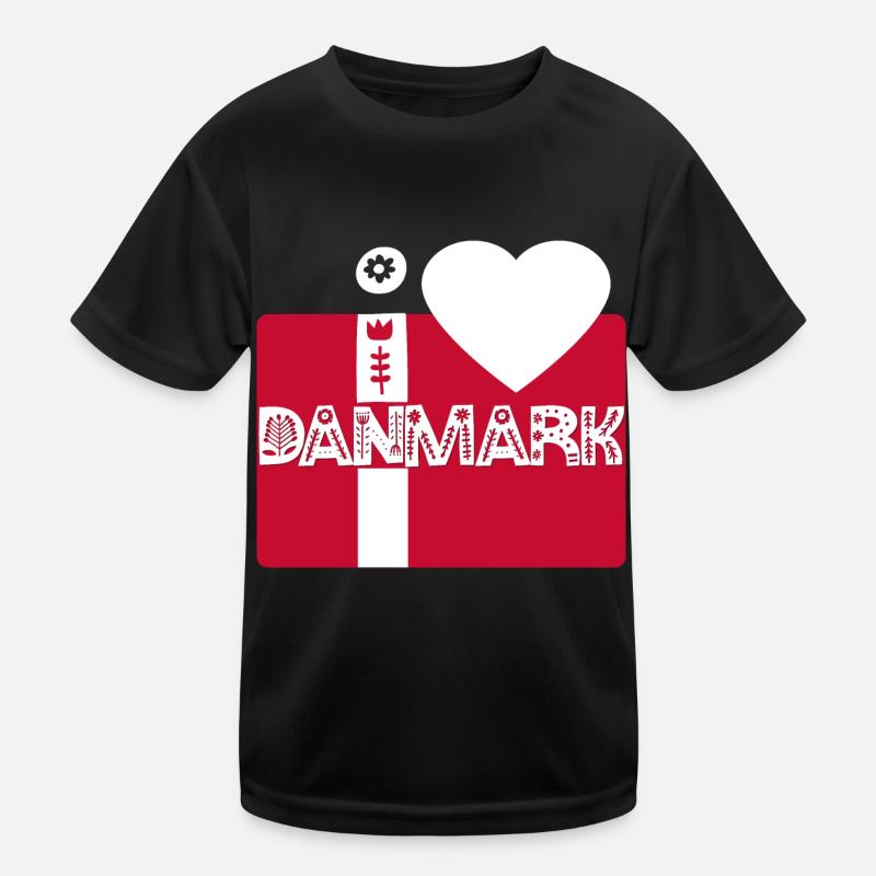 Denmark Kids Functional T-Shirt