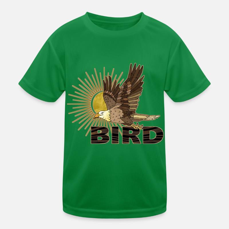 Greifvogel Kinder Funktions-T-Shirt