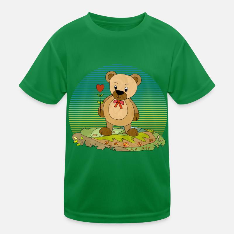 Teddy bear Kids Functional T-Shirt