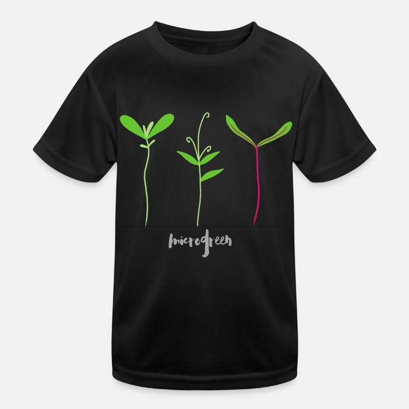 Mikrotriebe - Microgreen Kinder Funktions-T-Shirt