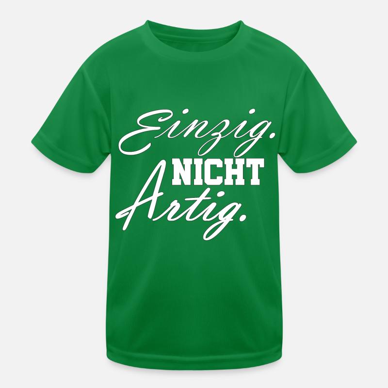 einzig nicht artig Kinder Funktions-T-Shirt