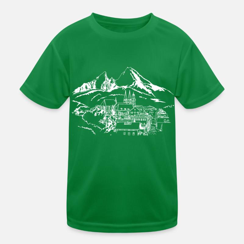 Watzmann Berchtesgaden Kinder Funktions-T-Shirt