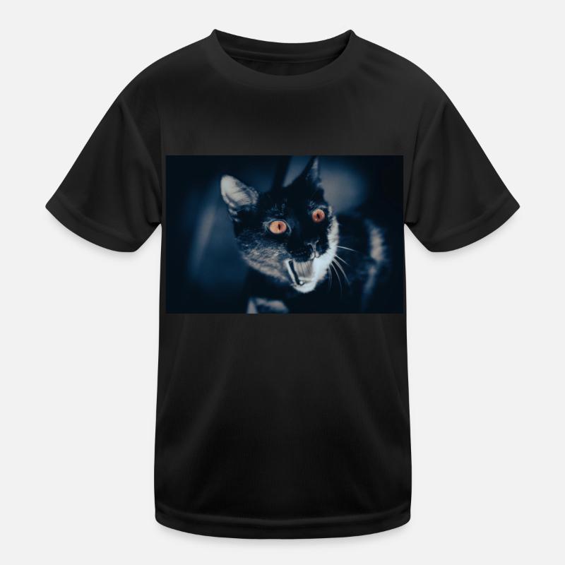 mon drôle de chat T-shirt sport Enfant