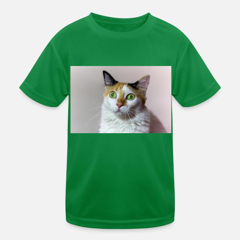 Die Katze Kinder Funktions-T-Shirt