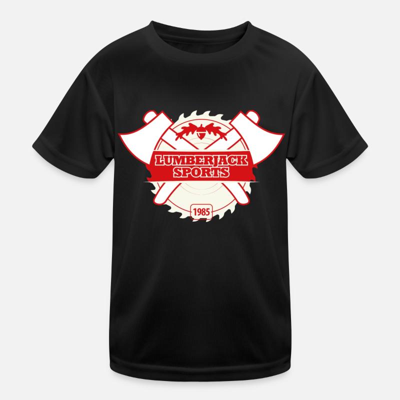 logo du sport de bûcheron T-shirt sport Enfant
