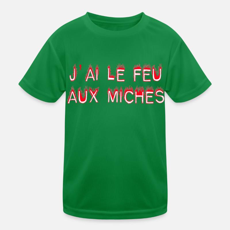 feu T-shirt sport Enfant