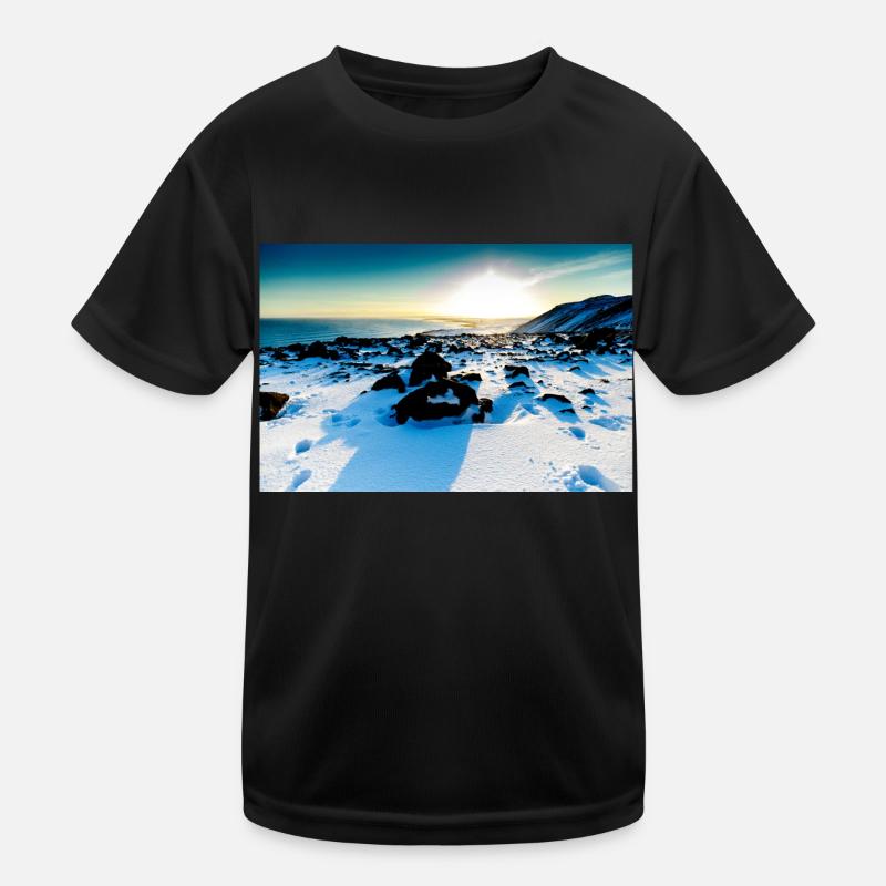 Sunset Kids Functional T-Shirt