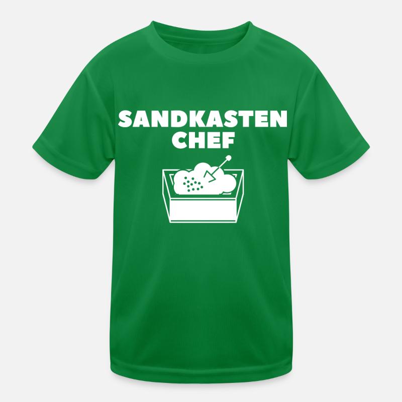 Sandbox Chef Gift Idea Kids Functional T-Shirt