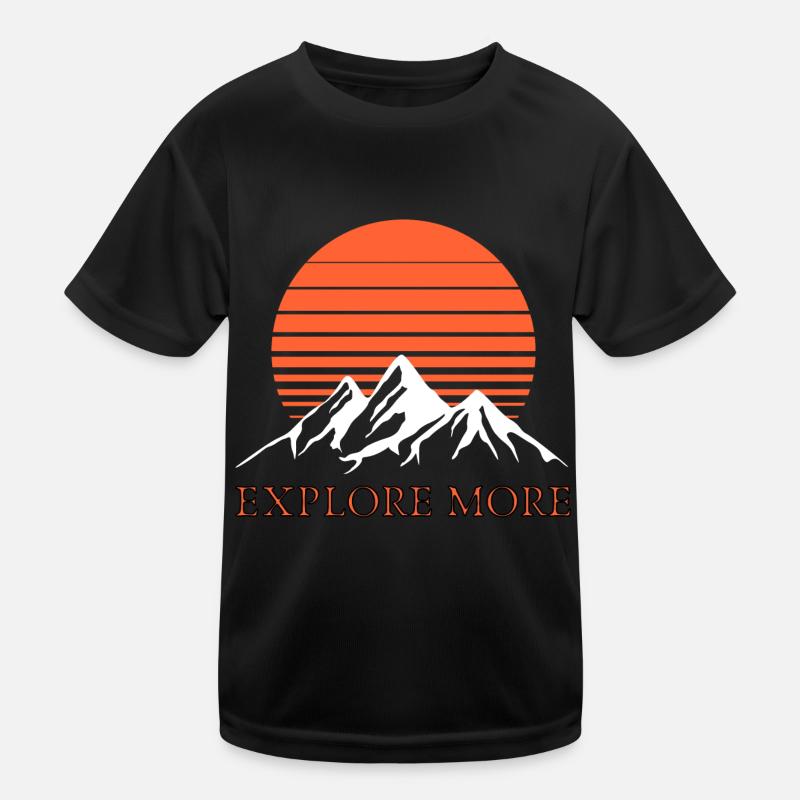 Explorez plus de montagnes tshirt T-shirt sport Enfant