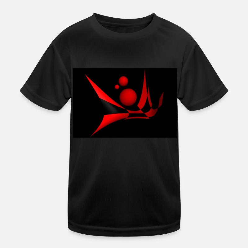 bicubic waves Kinder Funktions-T-Shirt