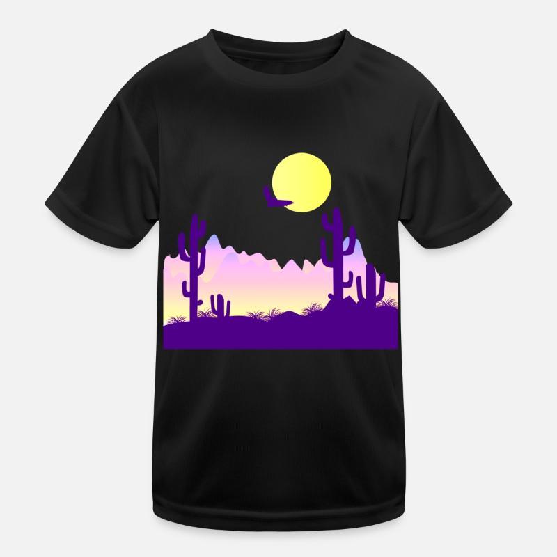Kaktus - Desert Child - Mojave - Environmentalist Kinder Funktions-T-Shirt