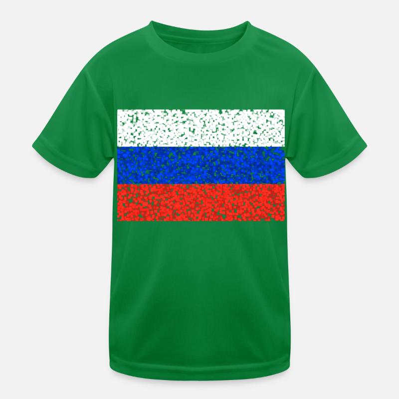Drapeau Russie Fragment T-shirt sport Enfant