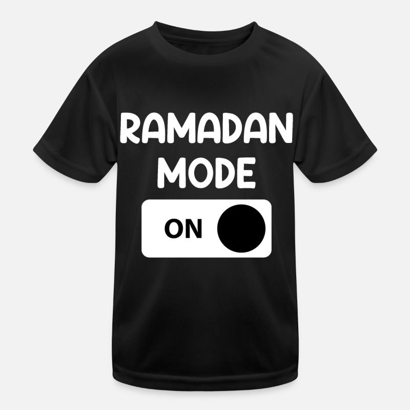 Ramadan Mode On Kids Functional T-Shirt