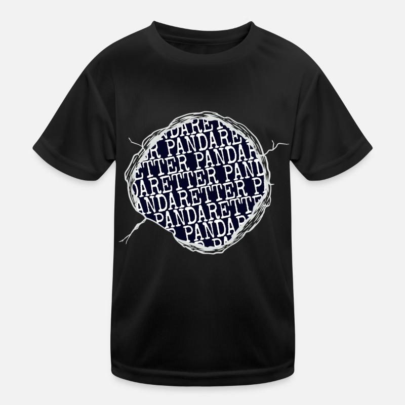 panda geschenk grausamkeit hund spaß fleischfrei Kinder Funktions-T-Shirt