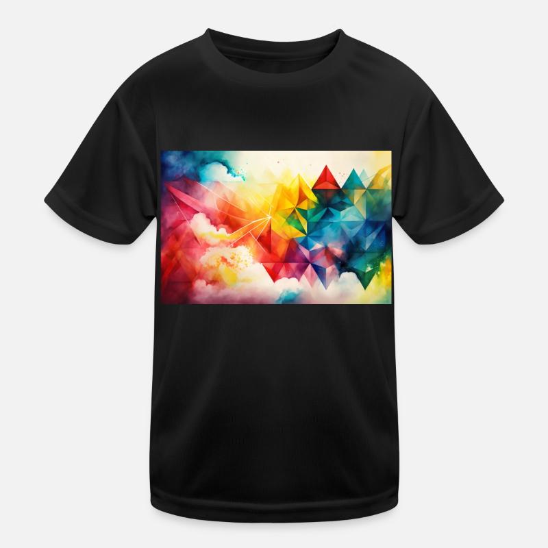 Farbe Farbe Kinder Funktions-T-Shirt