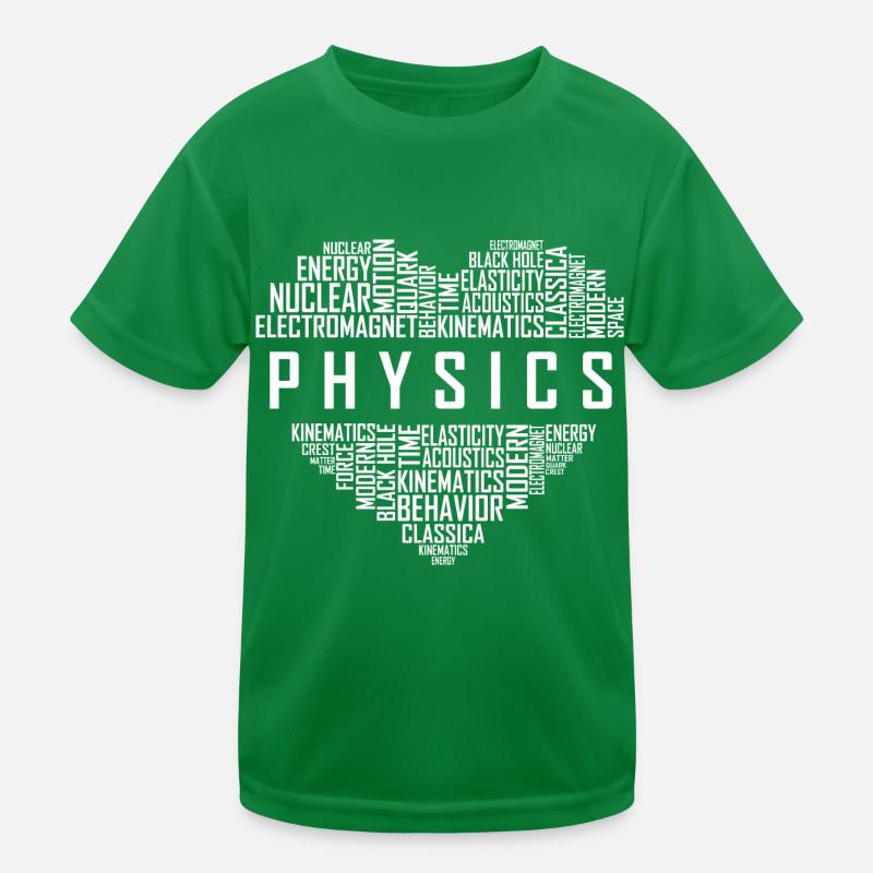Physics - Heart Kids Functional T-Shirt