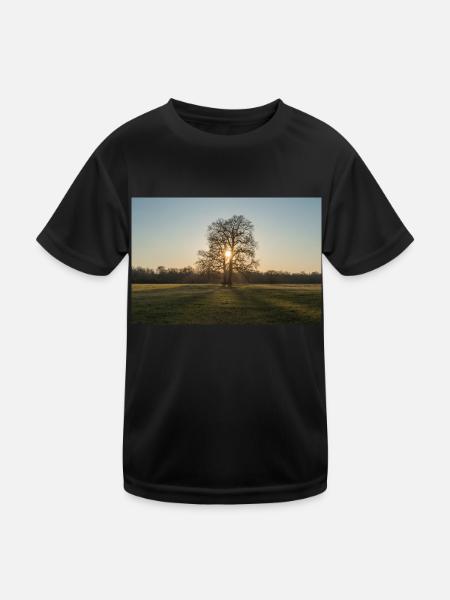 Between the two - Kids Functional T-Shirt - black - Front