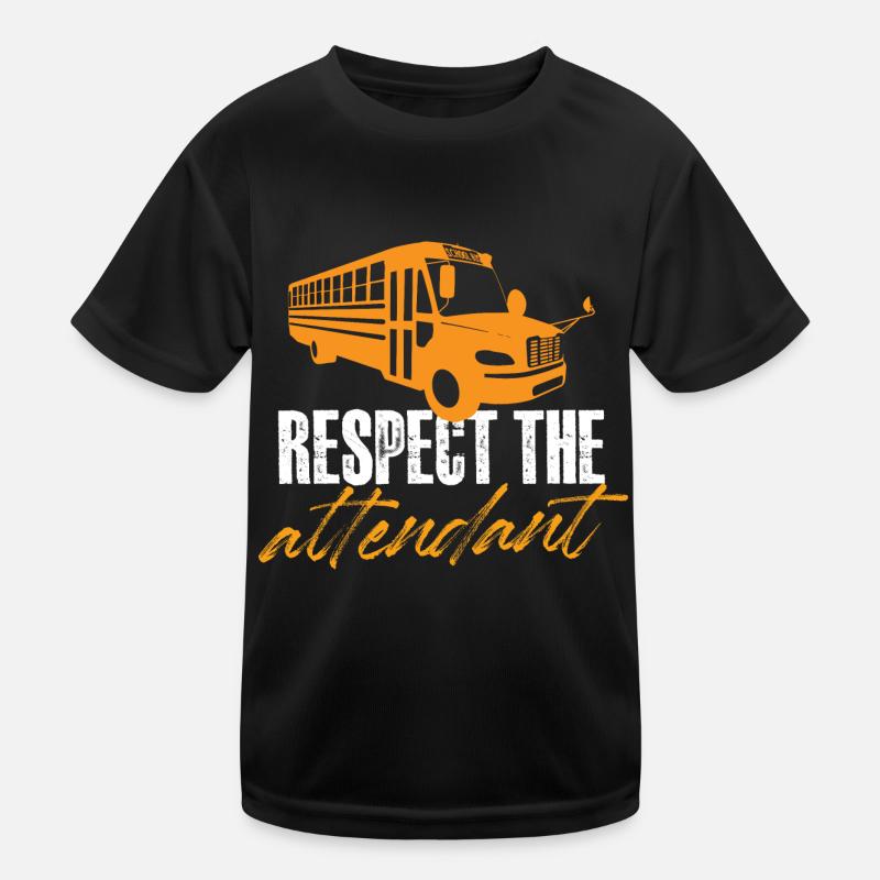 L’accompagnateur de bus - Funny Bus Assistant School T-shirt sport Enfant
