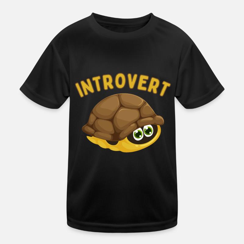 Introvertiert Kinder Funktions-T-Shirt